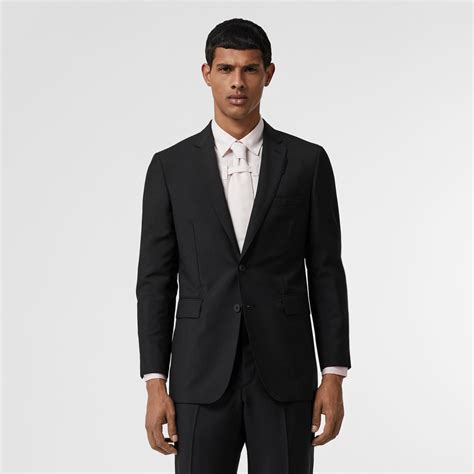 burberry slim fit wool suit|BURBERRY Slim.